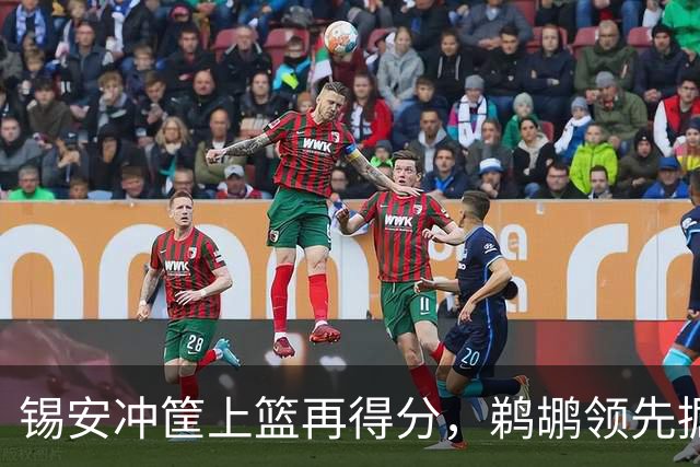 锡安冲筐上篮再得分，鹈鹕领先掘金20+